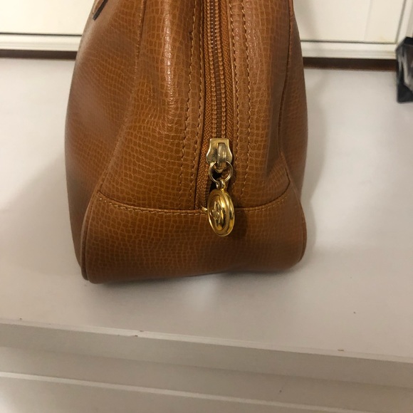 Authentic RARE CHRISTIAN DIOR Iguana embossed leather handbag - Picture 4 of 12